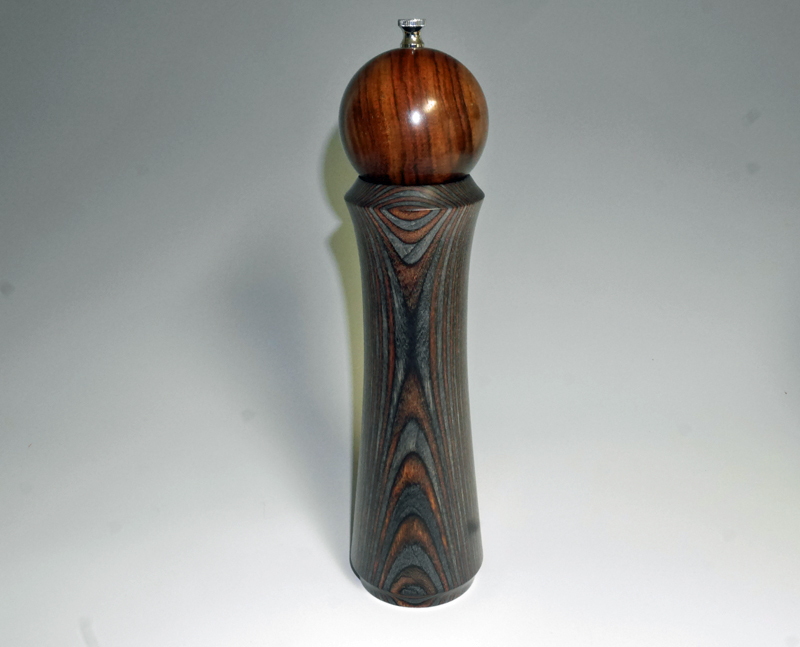 SpectraPly and Walnut Pepper Mill Ted's